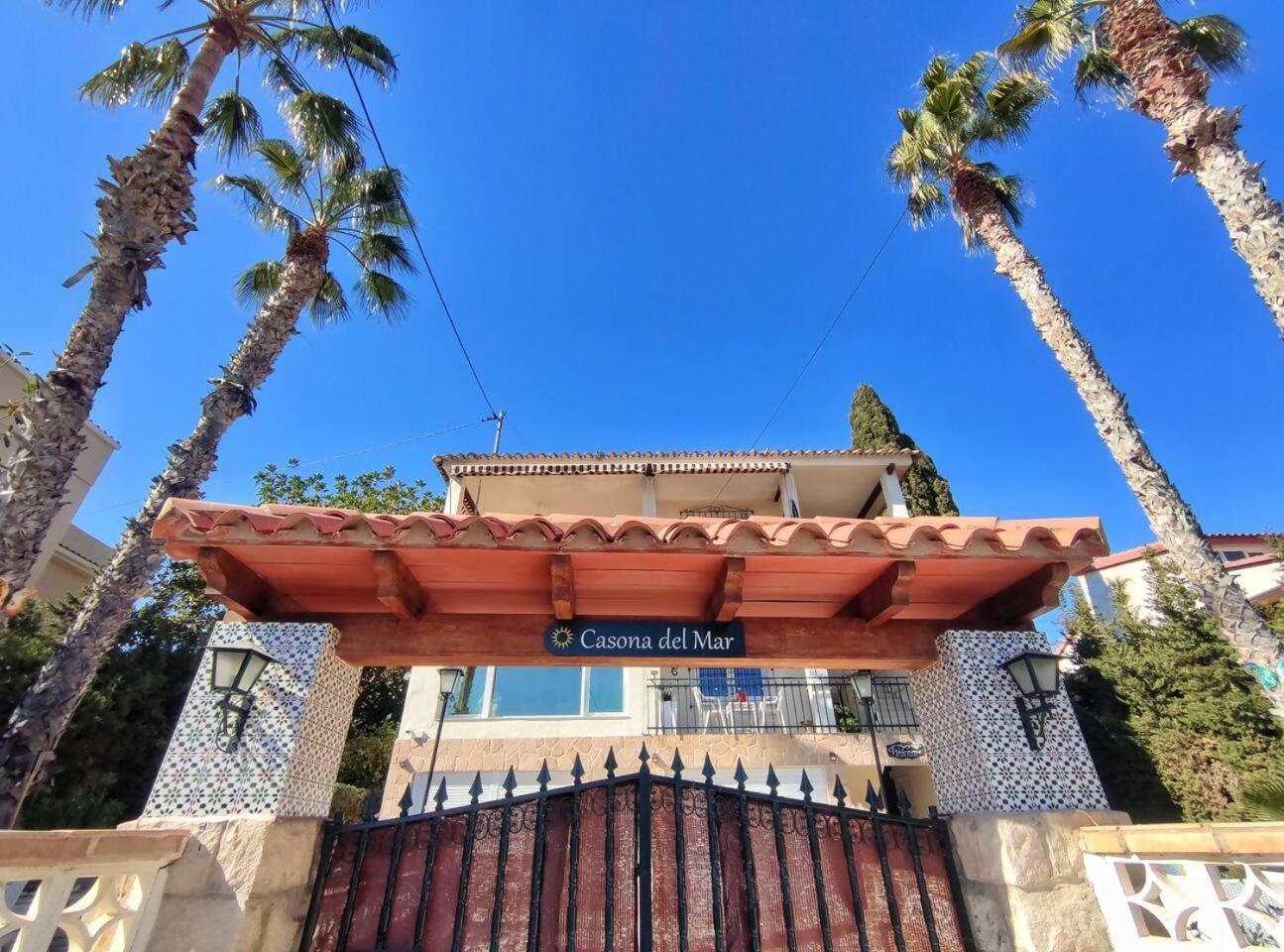 Casona Del Mar Terraza Y Vistas Al Mediterraneo El Campello Exteriör bild